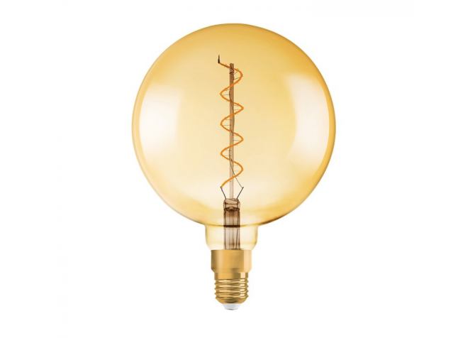 BIG LED Spiral XXL Sphere Decorative Bulb