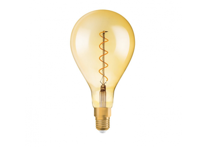 LED Spiral Pear XXL Sphere Decorative Bulb