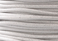 kabel biały metalizowany