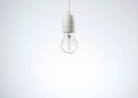 Crystaled Square Lightbulb - Transparent