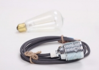 Lampa ByLight kabel szary