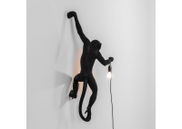 Monkey Wall Lamp Black