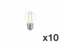Set of 10 lightbulbs for festoon lights